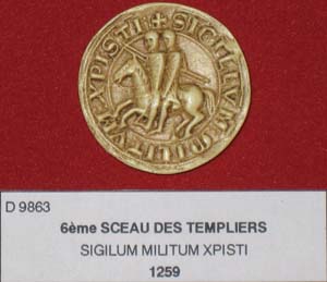 Sceau du Temple (1259)