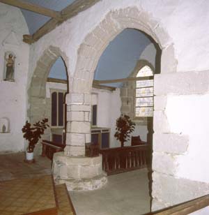 Lantiern : intérieur de la chapelle
