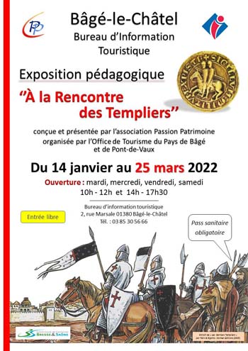 Affiche exposition Bâgé-le-Châtel 2022