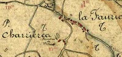 Charrières : plan napoléonien (1841)