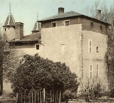 Saint-Alban de Roche : château du Temple de Vaulx