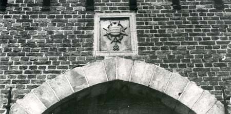 Douai : Armoiries d'un commandeur de la Maison du Temple - Cliché Marc de Vuyst