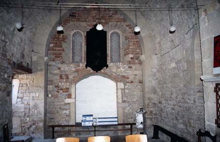 Laumusse : intérieur restauré de la chapelle