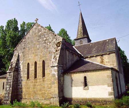 La Forêt-du-Temple : l'église