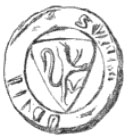 Contre-sceau de Marguerite de Bâgé (1250)