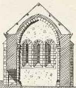 Ensigné : la chapelle - Croquis de Henri de la Rochebrochard