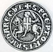 Richerenches : sceau de Roustan de Comps (1232)