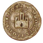 Vaour : sceau de Vaour-Montricoux (1303)