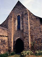 La Coëfferie : le portail de la chapelle