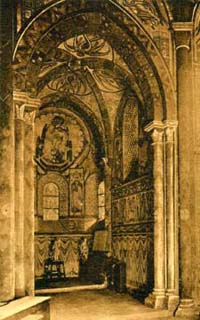 Metz : intérieur de la chapelle des Templiers