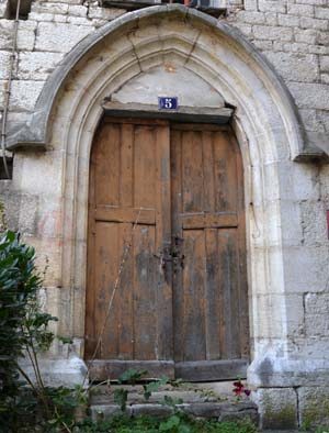 Salins-les-Bains : porte de la chapelle