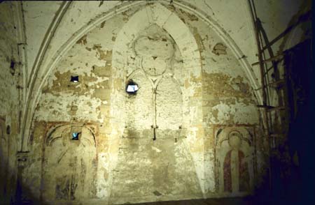 Montbellet : intérieur de la chapelle
